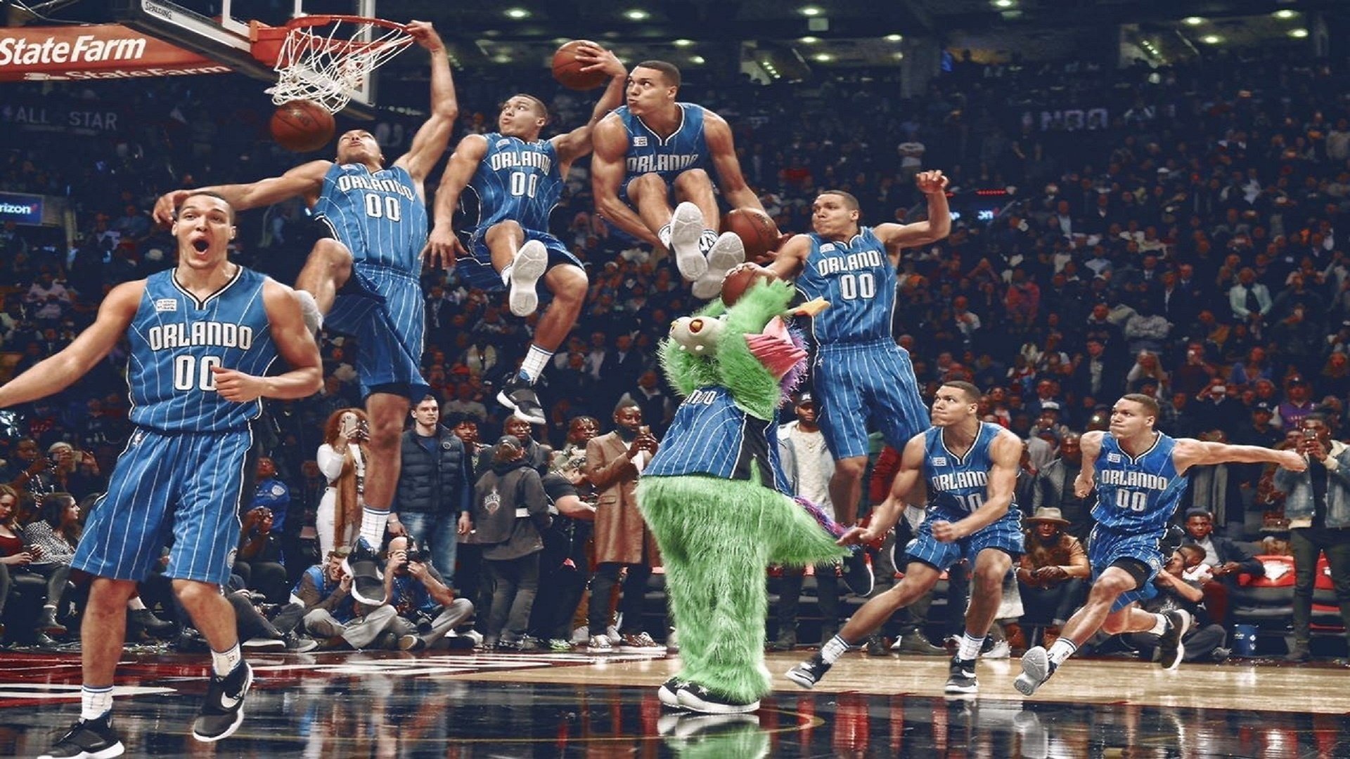 杰伦格林爆发破冰，森林狼全面压制热火展现团队篮球新高度